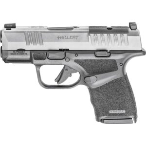 Springfield Hellcat OSP Low Capacity Handgun 9mm Luger 10rd Magazines 3'' Barrel Stainless Slide/Black Frame