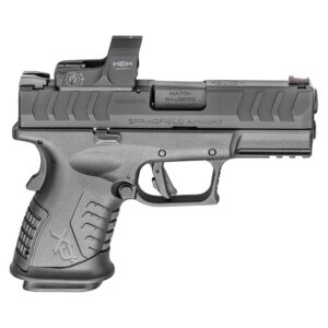 Springfield Armory XDM Elite Compact OSP Handgun 10mm 11rd Magazines (2) 3.8" Barrel Black with Hex Dragonfly Red Dot