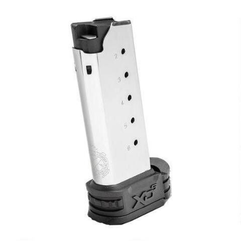 Springfield Armory XD(S) Midlength Handgun Magazine Stainless .45 ACP 5/rd
