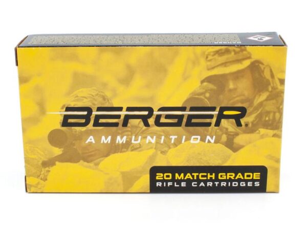 Berger Bullets Hybrid OTM Tactical Match Grade Ammunition  6.5 Creedmoor 130 gr 2921 fps 20/ct