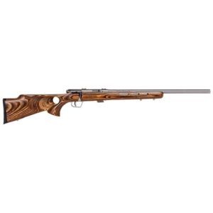 Savage Arms Mark II BTVS .22 LR Bolt-Action Rifle, 21" Barrel, 5+1 Rounds, Satin Stainless