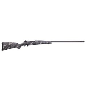 Weatherby Mark V Backcountry 2.0 Ti Carbon 257 Wby. Mag Rifle 3rd Magazine 26" Barrel Grey and White