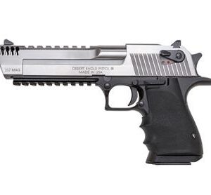 Desert Eagle L6 Handgun .357 Mag 9rd Magazine 6" Barrel Silver Slide with Black Frame