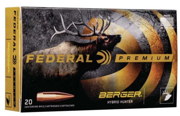 Federal Classic Hunter Berger Hybrid Rifle Ammunition .243 Win 95 gr BTHP 3050 fps 20/ct