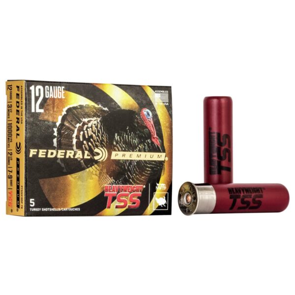 Federal Heavyweight Shotshell 12ga 3-1/2" 2-1/2oz 1000 fps #7/9 5/ct