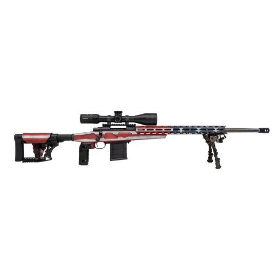 Howa M1500 Rifle 6.5 Creedmoor 10rd Magazines (3) 24" Barrel US Flag MDT Grip