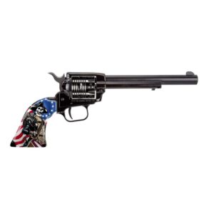 Heritage Rough Rider .22 LR Revolver, 6.5" Barrel, 6 Rounds, Black Oxide
