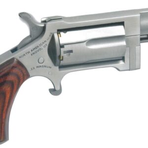 North American Arms Sidewinder Mini Rev .22M .22 WMR Revolver, 1.5" Barrel, 5 Rounds