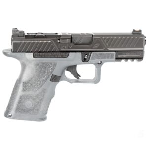 Zev Technologies OZ9C Combat Pistol 9mm Luger 15rd Magazines 4" Black Barrel Grey Compact Grip