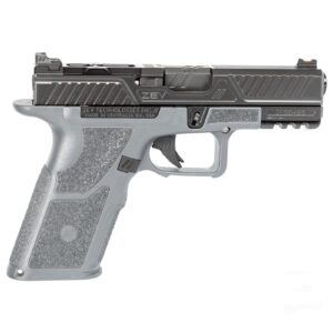 Zev Technologies OZ9c Combat Pistol 9mm Luger 17rd Magazines 4" Barrel Compact Slide Gray X Grip