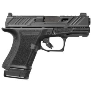 Shadow Systems CR920 Elite Handgun 9mm Luger 13rd Magazine 3.41" Barrel Black Frame Green Tritium Front Sight
