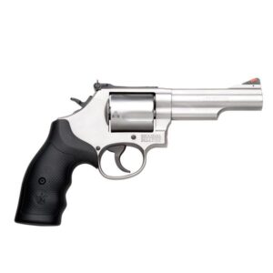 Smith & Wesson L-Frame Model 69 Handgun .44 Mag 5rd Capacity 4" Barrel Silver with Black
