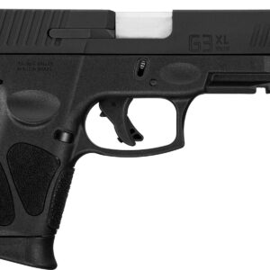 Taurus G3XL Handgun 9mm Luger 12rd Magazines(2) 4" Barrel Tenifer Matte Black Finish Steel Sights