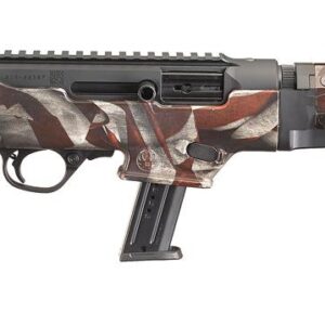 Ruger PC 9mm Semi-Auto Rifle, 16.12" Threaded Barrel, 17 Rounds, Black Nitride