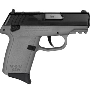 SCCY CPX-1 RDR Handgun 9mm Luger 10rd Magazine 3.1" Barrel External Safety Only Black Slide/Sniper Grey Frame