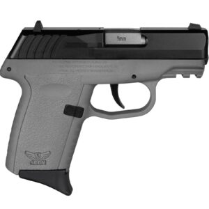 SCCY CPX-2 Handgun 9mm Luger 10rd Magazine 3.1" Barrel No Safety Black Slide/Sniper Grey Frame