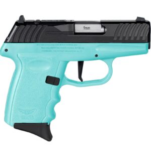 SCCY DVG-1 RDR Handgun 9mm Luger 10rd Magazine 3.1" Barrel Striker Fired Black Slide/SCCY Blue Frame