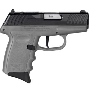 SCCY DVG-1 RDR Handgun 9mm Luger 10rd Magazine 3.1" Barrel Striker Fired Black Slide/Sniper Grey Frame