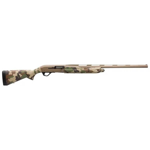 Winchester SX4 Hybrid Hunter Woodland Shotgun 12ga 3-1/2" Chamber 4rd Capacity 24" Barrel FDE Composite Woodland Stock
