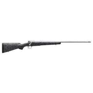 Winchester Model 70 Extreme Weather Rifle 6.8 Western 3rd Magazine 24" 9/16x24 Threaded Barrel Black and Stainless Steel