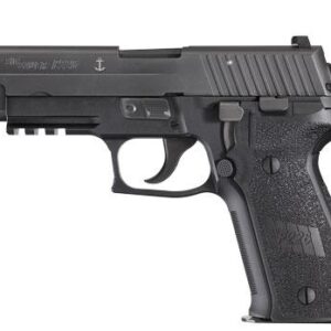 Sig Sauer P226 MK25 Full Size Handgun 9mm Luger 15rd Magazines (3) 4.4" Barrel Black Night Sights Anti Corrosion