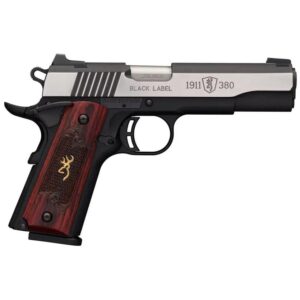 Browning 1911 380 Black Label Medallion Pro .380 ACP Semi-Auto Pistol, 4.25" Barrel