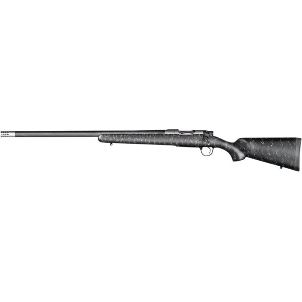 Christensen Arms Ridgeline Left Hand Rifle 6.5mm Creedmoor 4rd Magazine 24" Barrel Stainless Steel Black/Gray Webbing Stock