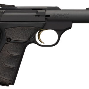 Black semi-automatic pistol side view