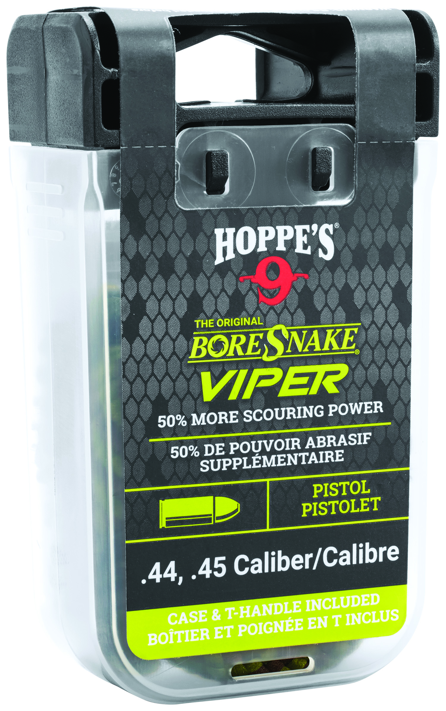 Hoppe's 24004VD BoreSnake Viper 44/45 Cal Pistol