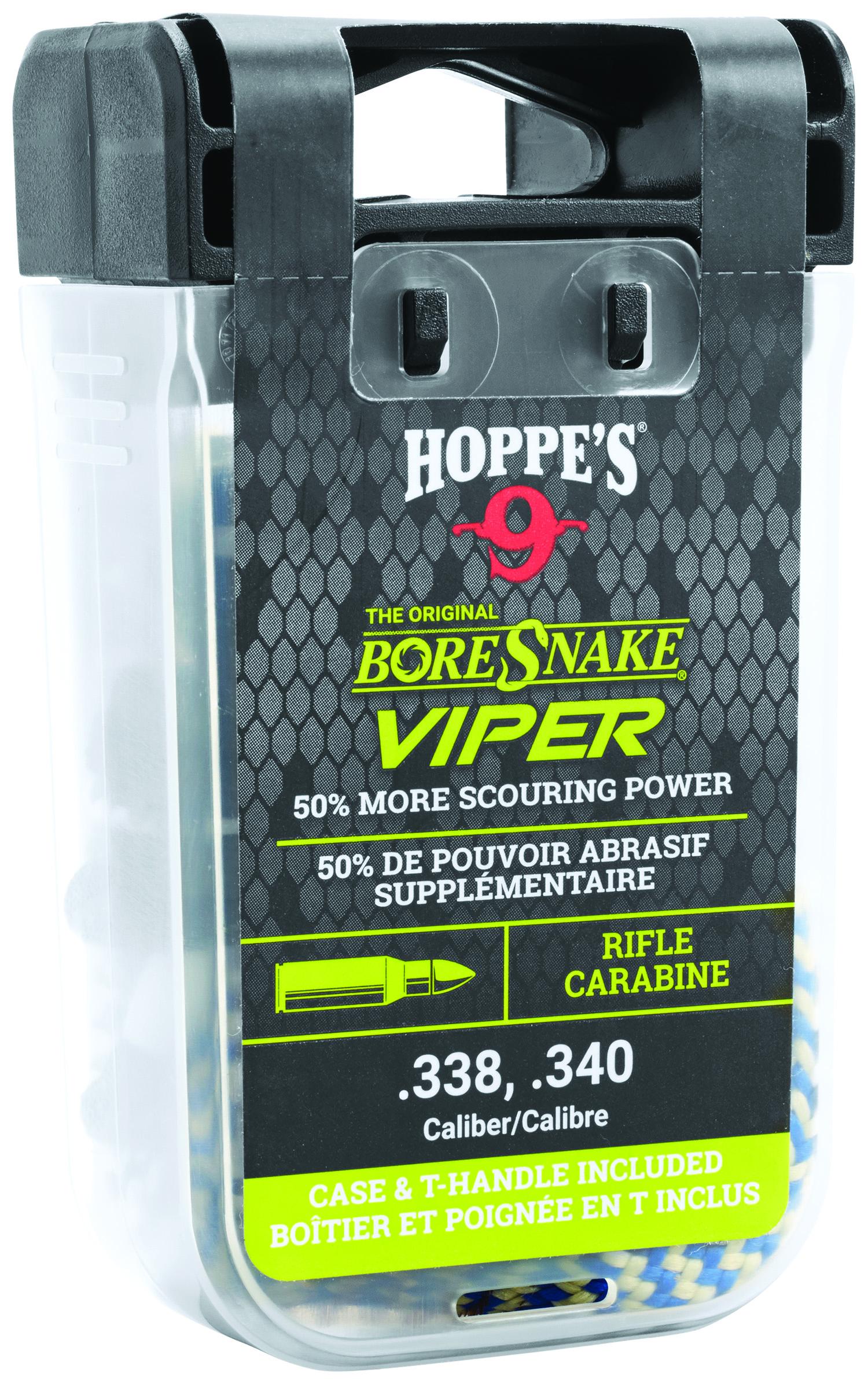 Hoppe's 24017VD BoreSnake Viper 338/340 Cal Rifle