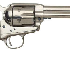 Taylors & Company 555114 1873 Cattleman 45 Colt (LC) Caliber with 5.50" Barrel, 6rd Capacity Cylinder, Overall Nickel-Plated Finish Steel, Ivory Synthetic Grip & Overall Taylor Polish