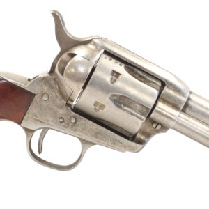 Taylors & Company 555111 1873 Cattleman 45 Colt (LC) Caliber with 4.75" Barrel, 6rd Capacity Cylinder, Overall Antique Finish Steel & Walnut Grip