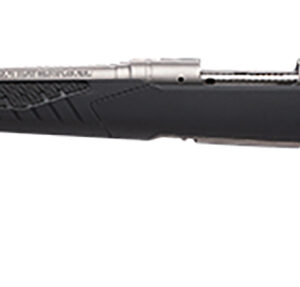 Savage Arms 57170 110 Storm 6.5 Creedmoor 4+1 22", Matte Stainless Metal, Gray Fixed AccuStock with AccuFit, Left Hand