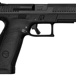 CZ-USA 01540 P-10 F  9mm Luger 10+1 4.50" Black Steel Barrel, Black Nitride Serrated Steel Slide, Black Polymer Frame w/Picatinny Rail, Black Interchangeable Backstrap Grip