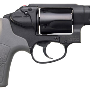 Smith & Wesson 12056 M&P Bodyguard *CA Complaint 38 S&W Spl +P 5 Shot 1.88" Black PVD Barrel/Cylinder, Black Aluminum J-Frame, Gray Polymer Grip, Includes Crimson Trace Red Laser