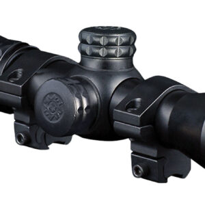Konus 7262 KonusPro  Compact Matte Black 4x32mm 1" Tube Engraved 30/30 Reticle Includes Mounting Rings