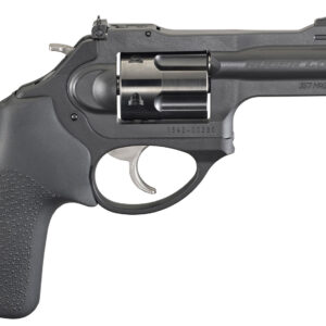 Ruger 5444 LCRx  357 Mag 5rd 3" Matte Black Steel Barrel, Black PVD Cylinder, Matte Black Stainless Steel Frame, Black Hogue Tamer Monogrip Grip