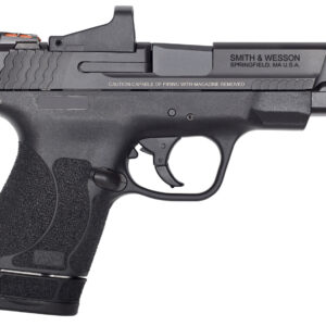 Smith & Wesson 11786 Performance Center M&P Shield M2.0 9mm Luger 4" 7+1,8+1 Matte Black Black Armornite Stainless Steel Slide Black Polymer Grip (Optic Ready)