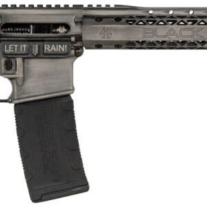 Black Rain BROFUSIONTB Spec + Fusion 5.56x45mm NATO 16" 30+1 Titanium Battleworn Cerakote 6 Position MFT Minimalist Stock