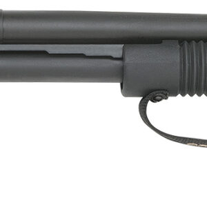 Mossberg 50697 590 Cruiser 12 Gauge 6+1 3" 18.50" Stand-Off Barrel, Dual Extractors, Matte Blued Metal Finish, Synthetic Pistol Grip Stock