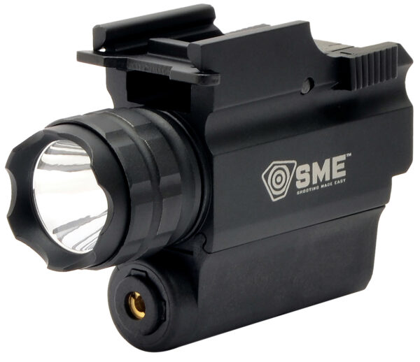 Tactical flashlight with laser for firearms