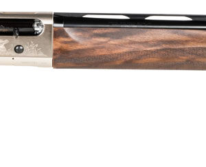 Beretta A400 Upland 20ga 26in shotgun with nickel engraved receiver and walnut walnut stock