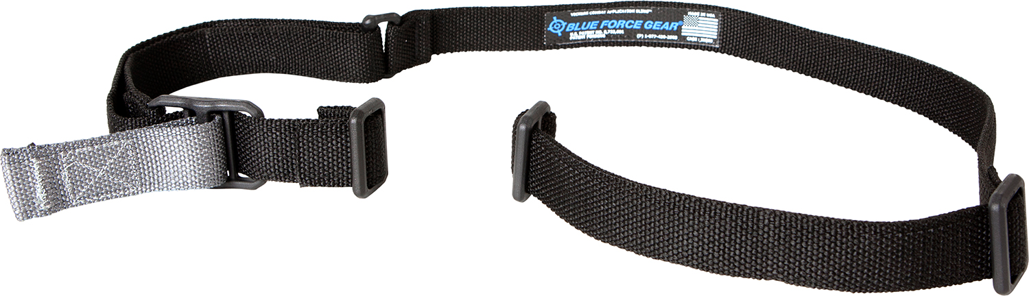 Blue Force Gear VCAS125OABK Vickers  Black Cordura 54"- 64" OAL Two-Point Rifle Carbine