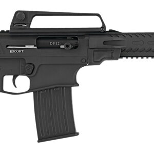 Escort HEDF12180501 DF12  12 Gauge Semi-Auto 3" 5+1 18" Black Cerakote Steel Barrel, Black Anodized Charging Handle Aluminum Receiver, Black Adj Comb Synthetic Stock, Black Grip, Ambidextrous