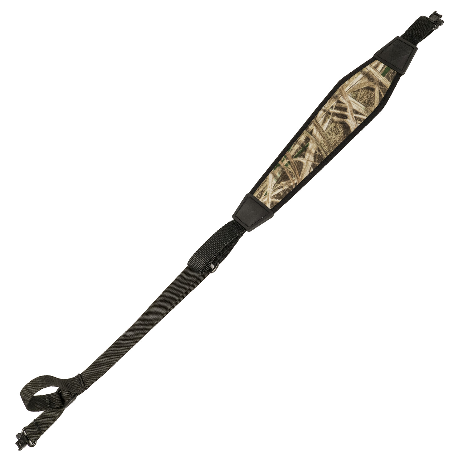 GrovTec US Inc GTSL329 QS Trek made of Mossy Oak Shadow Grass Blades Cordura with Adjustable Design & 1" Locking Swivels for Rifle/Shotgun