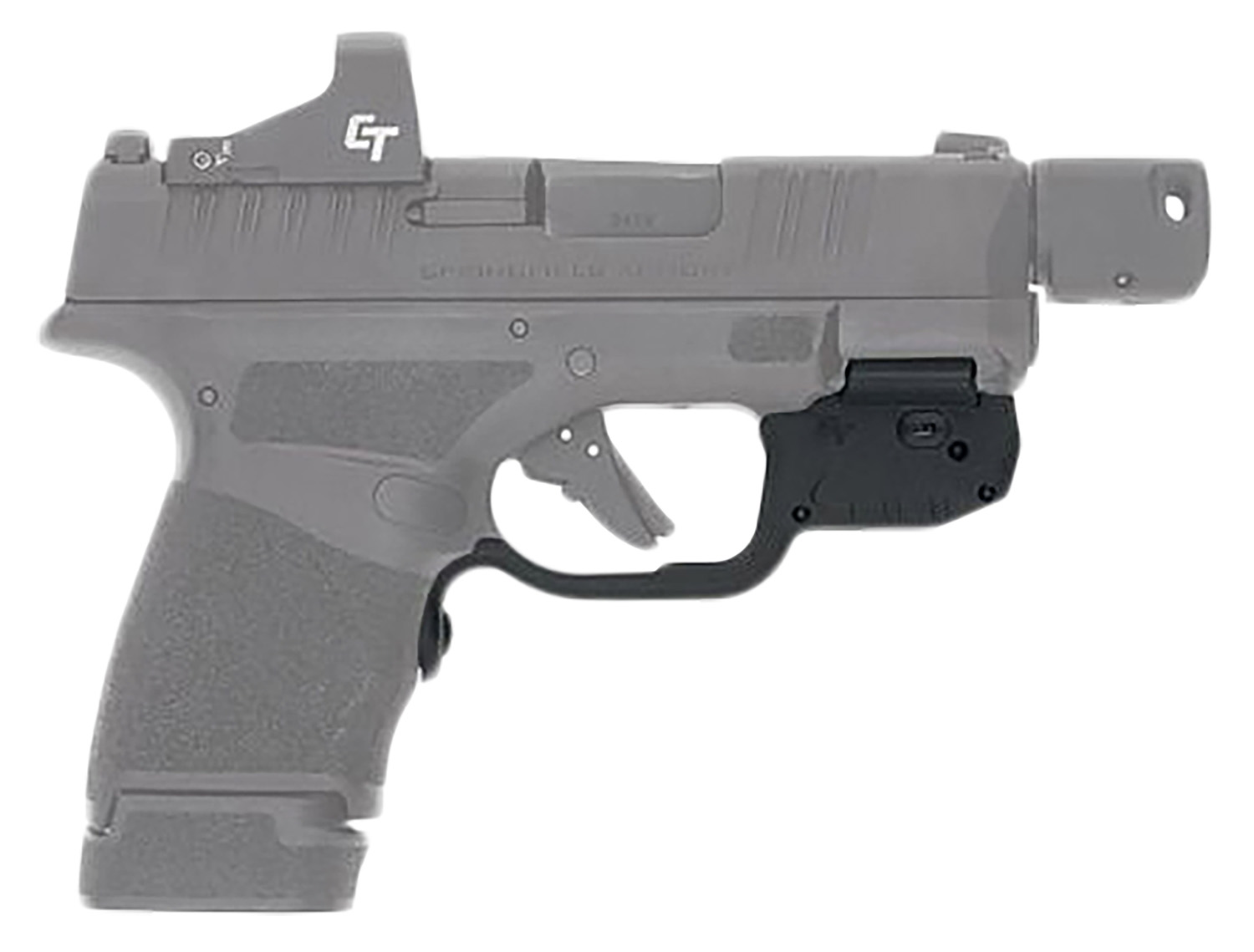 Crimson Trace 0101820 LG-Laserguard Hellcat Black Green Laser