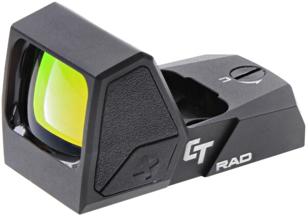Crimson Trace 0101890 CT RAD  Matte Black 1 x 24 mm x 15.5 mm 5 MOA Green Dot