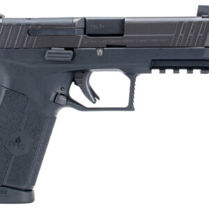 IWI US M9ORP17T MASADA Tactical 9mm Luger 17+1 4.60" Black Button Rifled/Threaded Steel Barrel/Black Optic Ready/Serrated Slide/Black Polymer Frame w/Picatinny Rail/Black Polymer Grips Ambidextrous