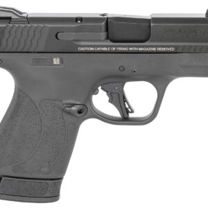 Smith & Wesson 13246 M&P Shield Plus Micro-Compact Frame 9mm Luger 10+1/13+1, 3.10" Black Armornite Stainless Steel Barrel & Serrated Slide, Matte Black Polymer Frame, Thumb Safety