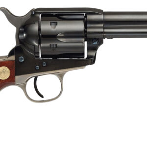 Cimarron MP410B1401 Pistoleer  45 Colt (LC) 6 Shot 4.75" Blued Steel Barrel, Cylinder & Frame, Wide Front Sight, Nickel-Plated Back Strap & Trigger Guard, Walnut Grip